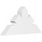 Ekena Millwork Richland Architectural Grade PVC Gable Bracket, 36"W x 18"H x 4"D x 6"F, 12/12 Pitch GBP036X18X0406RIC00 - alternate 1